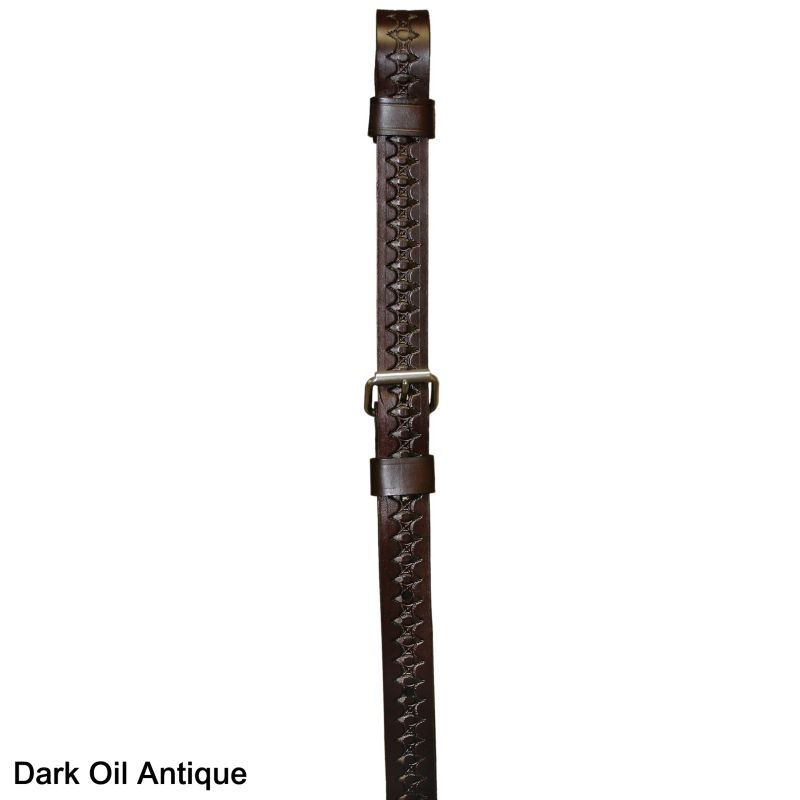 Circle Y Border Tool Flank Cinch with Billets