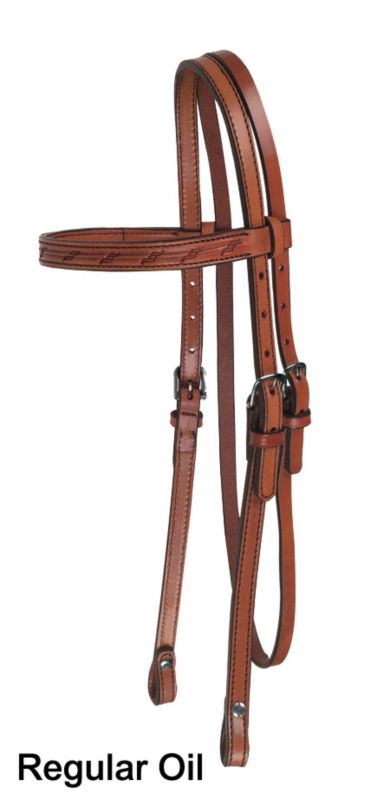 Circle Y Barbwire Tool Browband Headstall