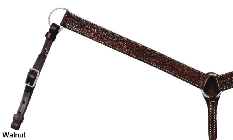 Circle Y Acorn Oak Straight Breast Collar