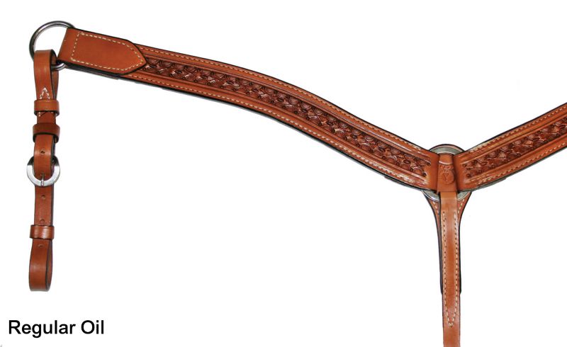 Circle Y Powder River Shaped Breast Collar