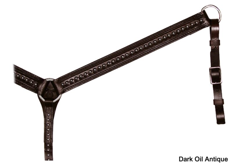 Circle Y Wave Tool Straight Breast Collar