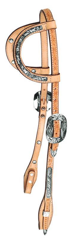 Circle Y Stars and Diamonds Show Headstall