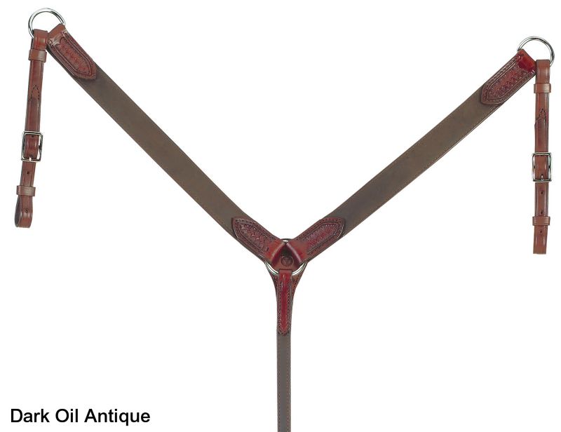 Circle Y Apache Body Straight Breast Collar