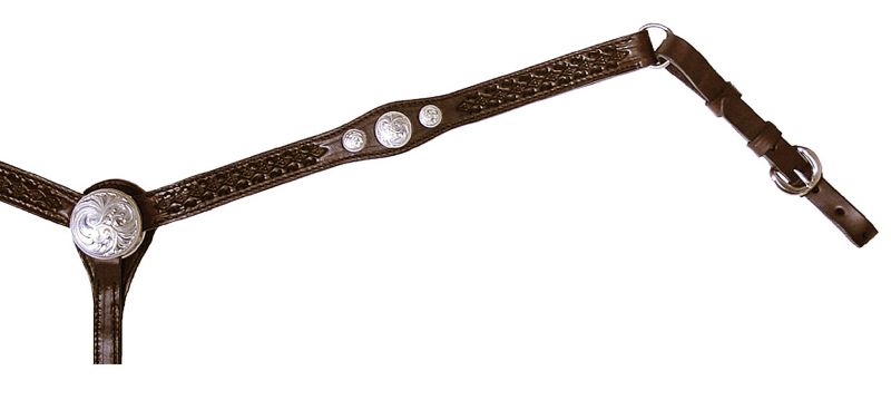 Circle Y Diamond Flared Arabian Breast Collar