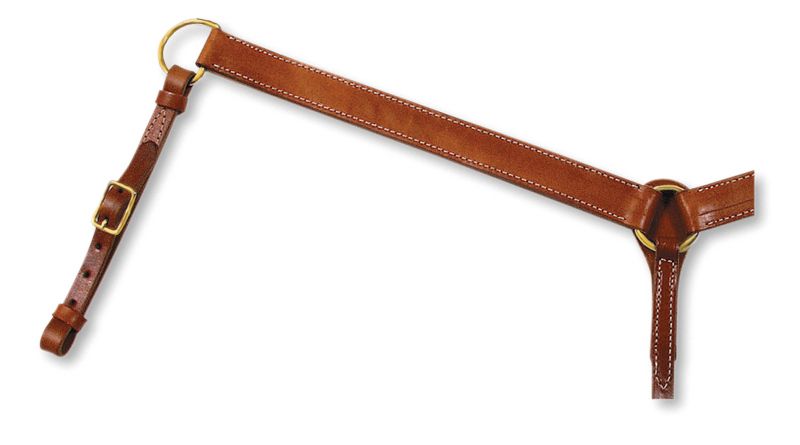 Circle Y Harness Leather Straight Breast Collar