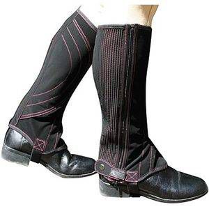 Dublin Childs Contrast Stitch Half Chaps