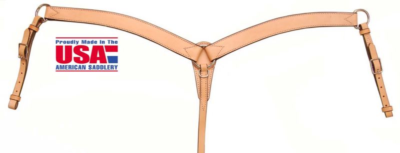 American Saddlery Smooth Straight Breast Collar
