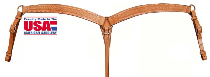 American Saddlery Basket Tapered Breast Collar