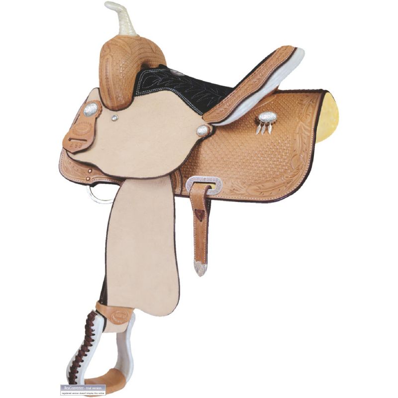 Billy Cook Saddlery Jr. Feather Barrel Saddle