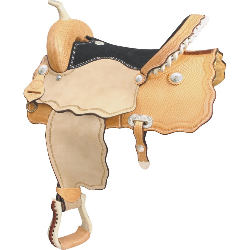 Billy Cook Saddlery Wave Starts Barrel Saddle