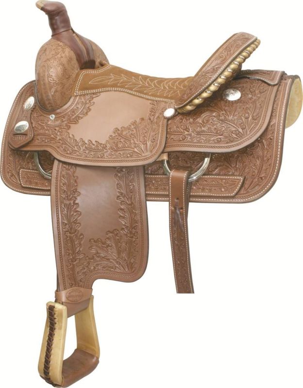 Saddlesmith Motes Oakleaf Border Roper Saddle