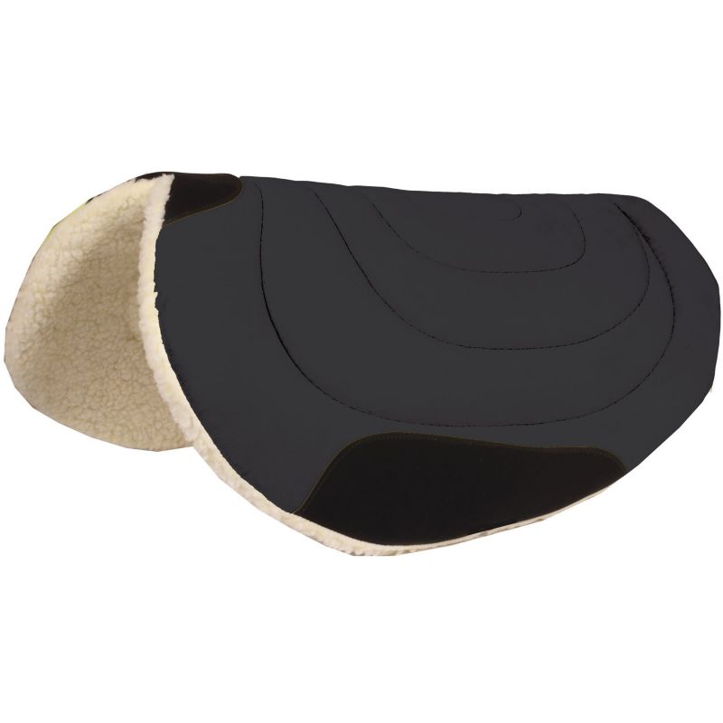 Mustang Micro-Suede Barrel Saddle Pad