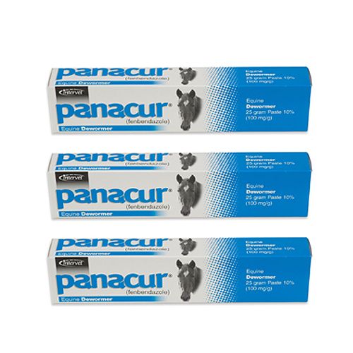 Panacur Fenbendazole Paste Wormer 3-Pack
