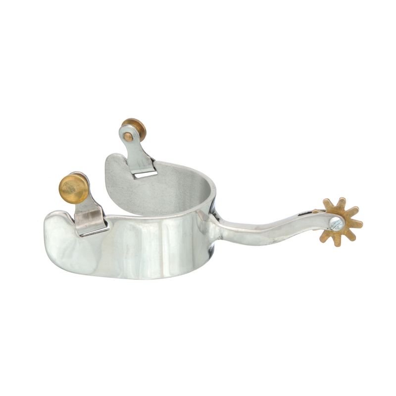 Tough-1 SS Long 8pt Equitation Spurs