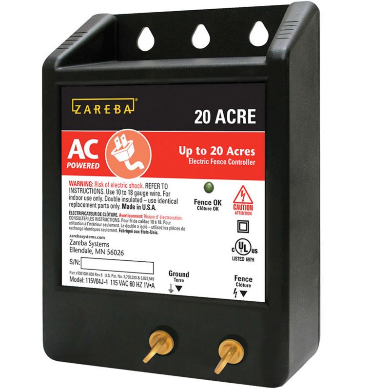 Zareba 20 Acre AC Solid State Fence Charger