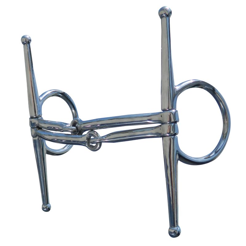 Gina Miles Full Cheek Double Snaffle Bit