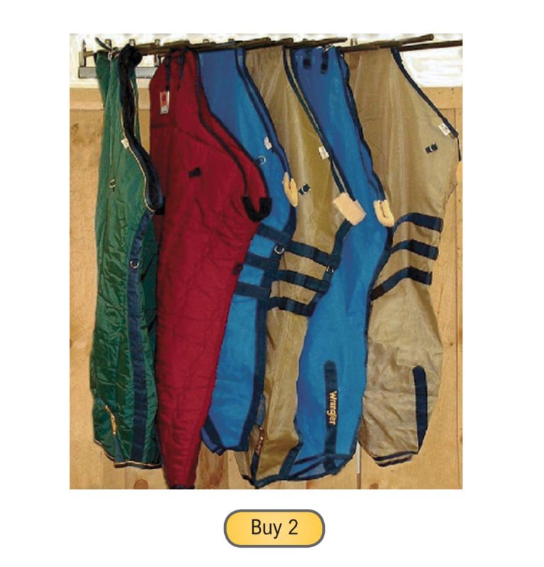 Buy Two 6 Hook Blanket Racks Get Utility Rack Free