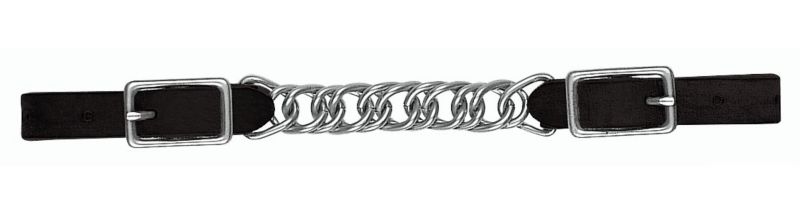 Weaver Brahma Synthetic Flat Link Curb Strap