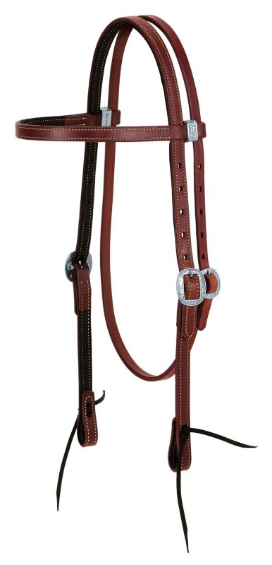 Weaver ProTack Lined Browband Headstall