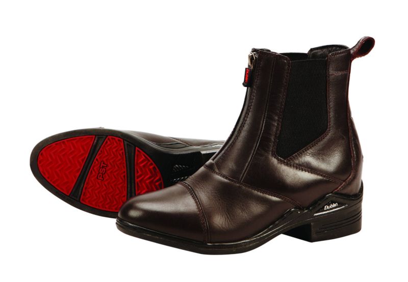 Dublin Intensity Ladies Zip Paddock Boot