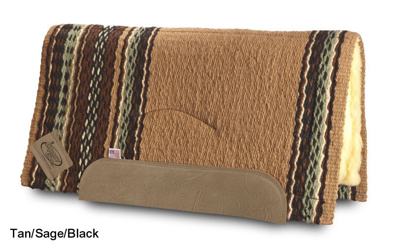 Impact Gel Flintlock Wool Saddle Pad Fleece
