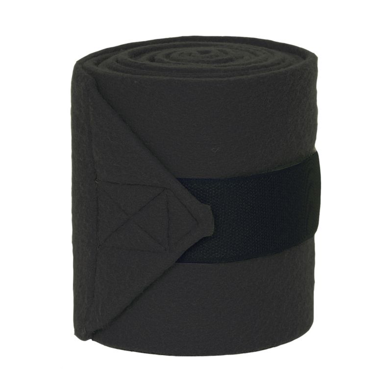 Basic Polo Wrap Set of 4 Black