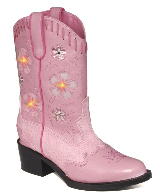 Roper Kids Western Lighted Boots