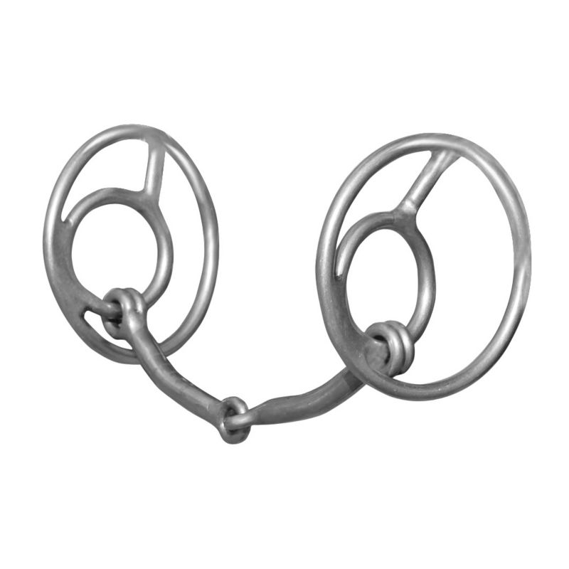 Bob Avila Double Ring Snaffle Bit