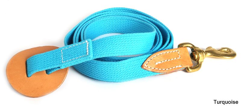 Deluxe Harness Leather and Cotton Lead