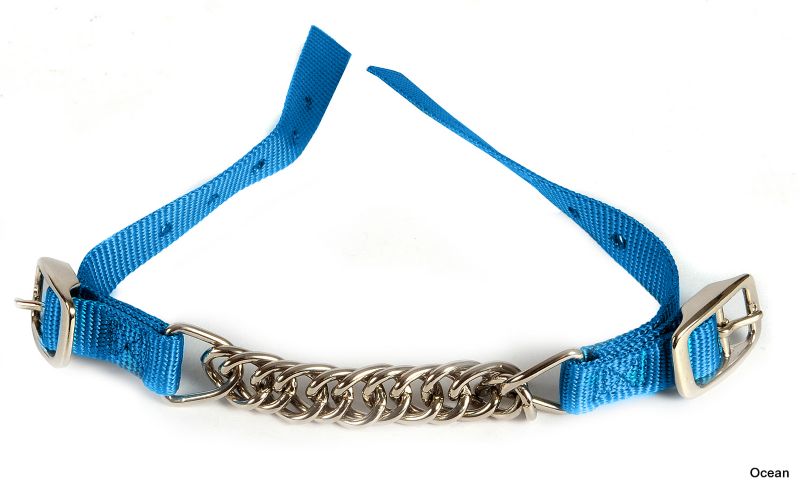 Western Nylon Curb Strap
