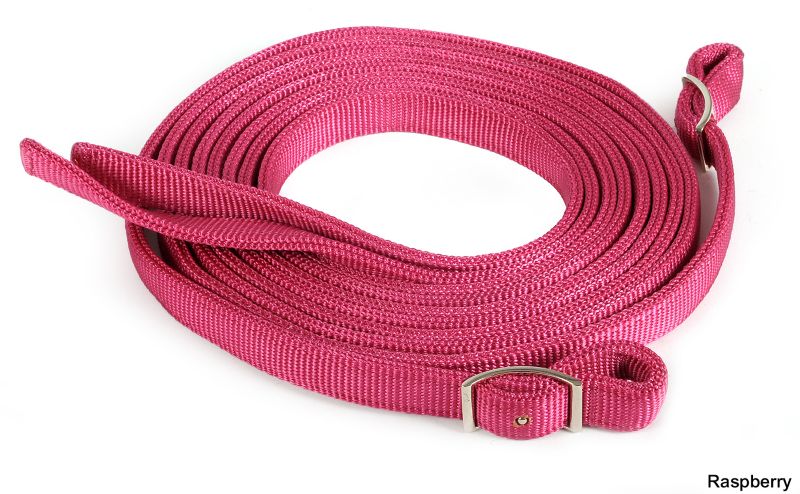 Western Nylon Split Reins