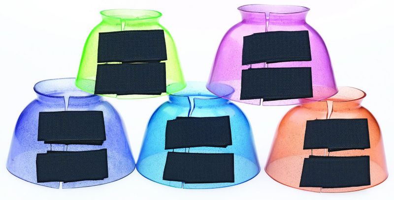 Basic PVC Jelly Glitter Bell Boot