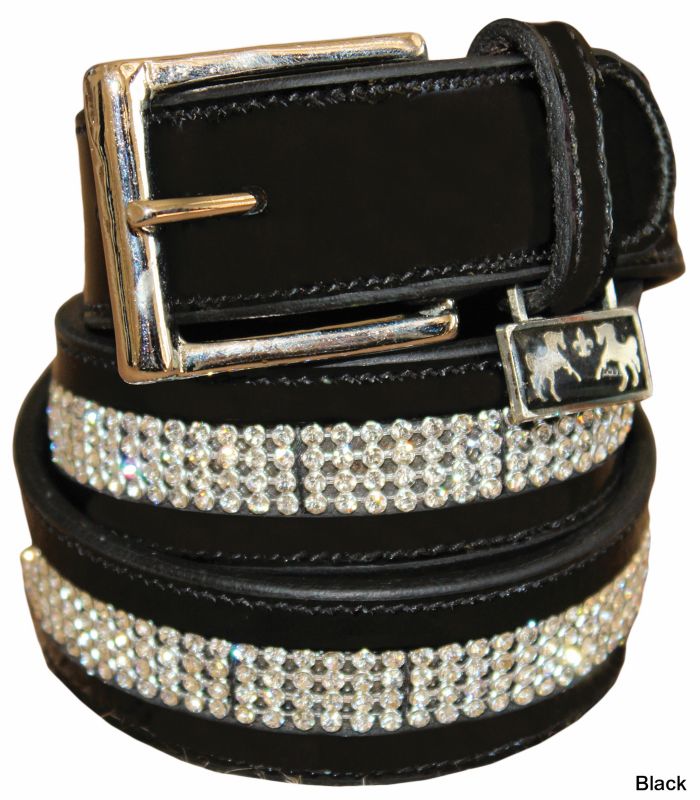 Equine Couture Bling Leather Belt