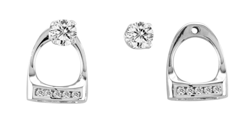 Kelly Herd Small English Stirrup Earring Jackets