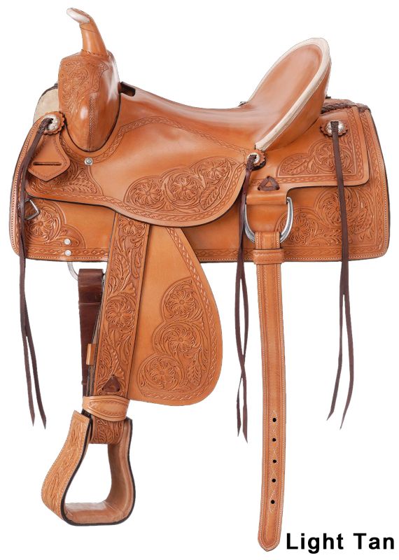 King Series Jacksonville Hard Seat Trail Saddle