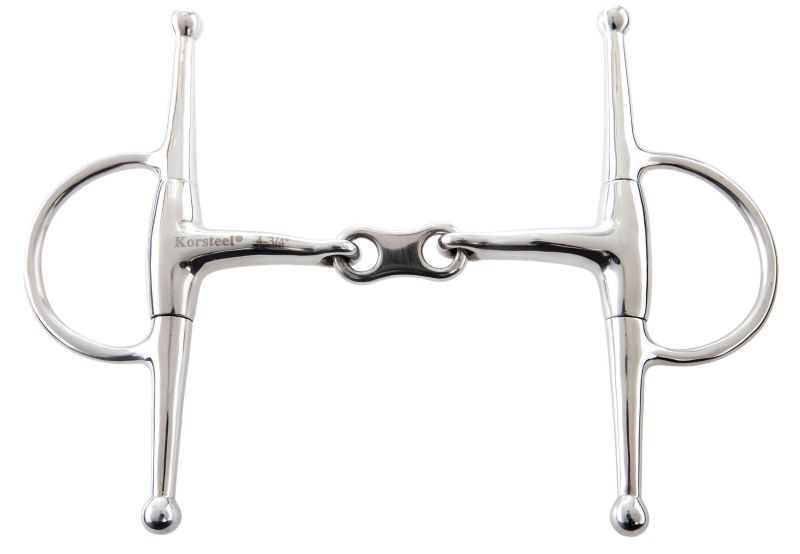 Korsteel French Link Full Eggbutt Bit