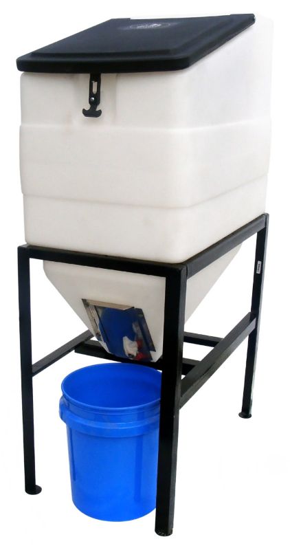 High Country Plastics 270 lb Capacity Feed Bin