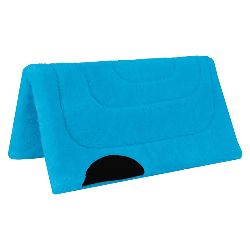 1102 V Mustang Fleece Pony Pad Turquoise sku 1102 V