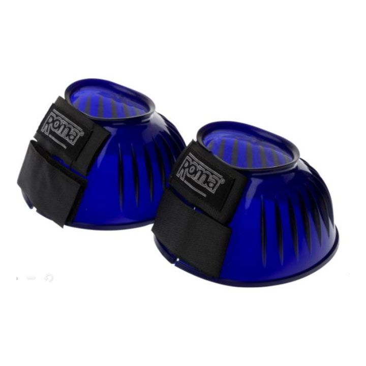 Roma PVC Ribbed Velcro Bell Boots