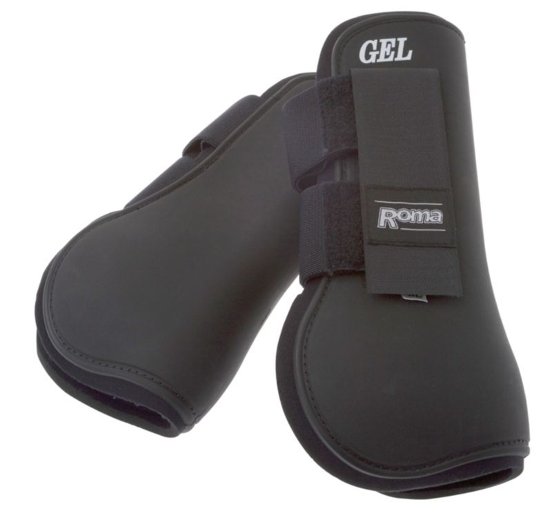 Roma Gel Open Front Boots