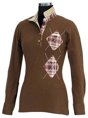 Equine Couture Woodland L/S Polo Shirt