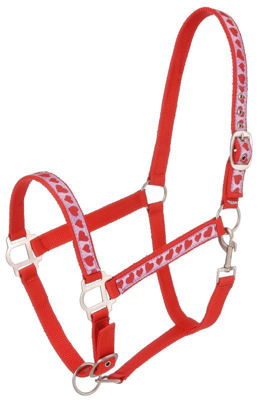 Tough-1 Heart Nylon Halter