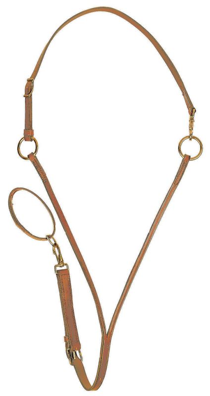 Tory Harness Leather Training Martingale