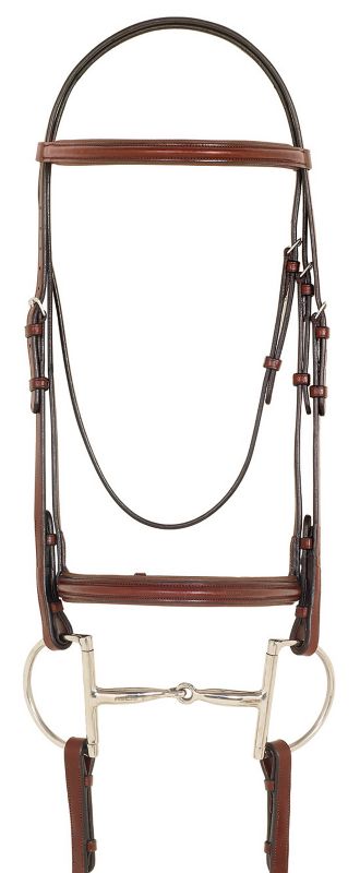 Camelot Plain Raised Pad Bridle