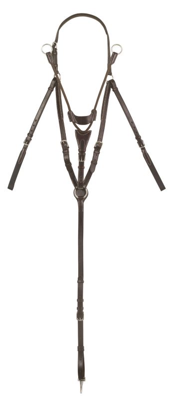 Ovation Breastplate w/Stretch Cord and Run Att
