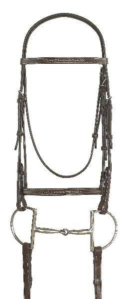 Ovation Fancy Raised Bridle w/Reins