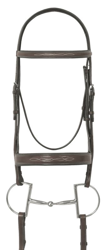 Ovation Fancy Stitch Wide Padded Bridle