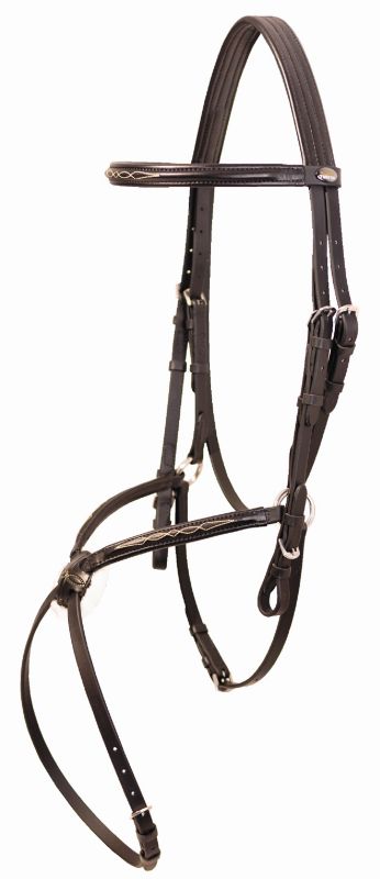 Tekna Fancy Stitched Figure 8 Bridle