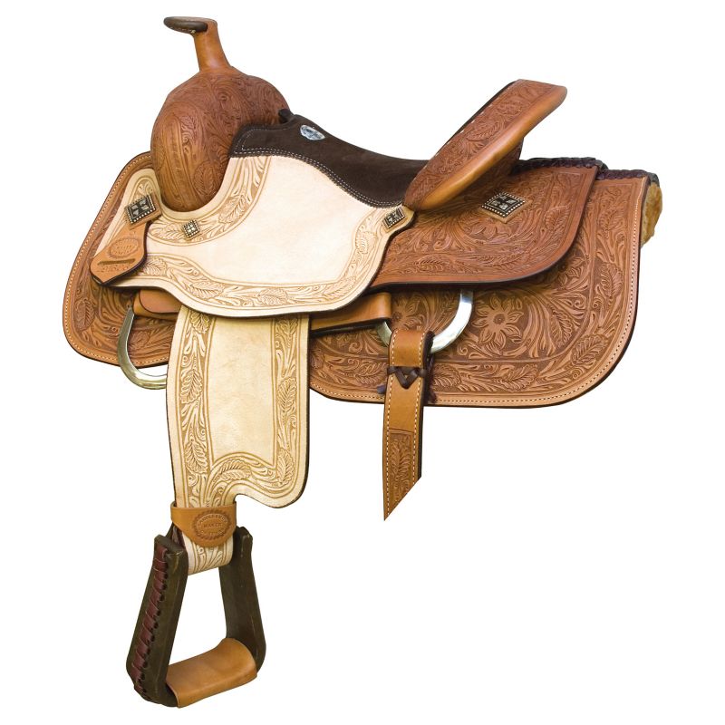 Billy Cook Saddlery Texas RO Barrel Saddle