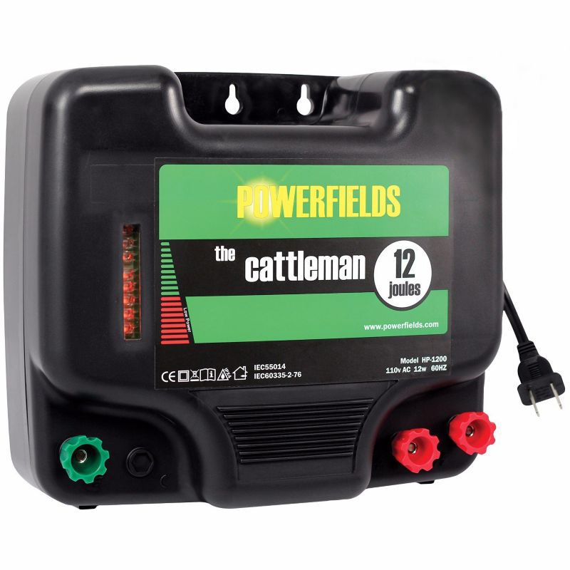 Powerfields 12.53 Joule 110V DualZone Fence Charge